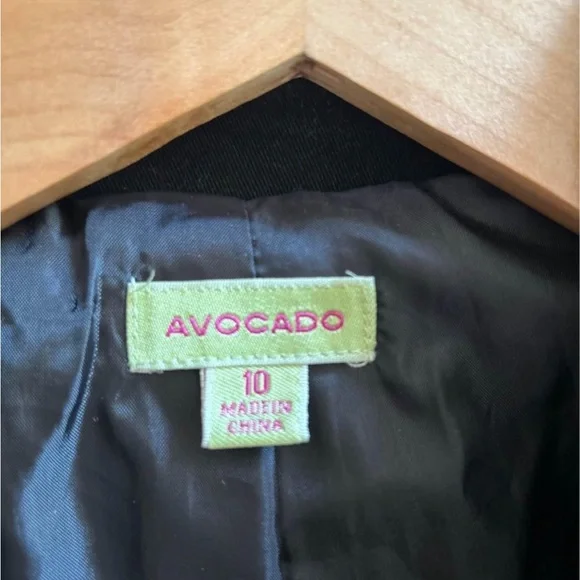 Avocado Black Jacket with belt - Picture 3 of 3